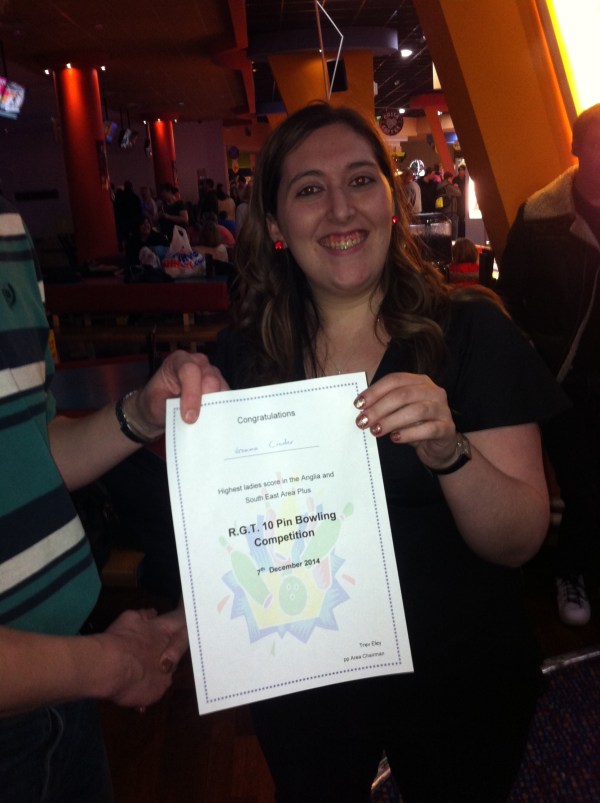 Gemma Crader, Best Femal e Bowler