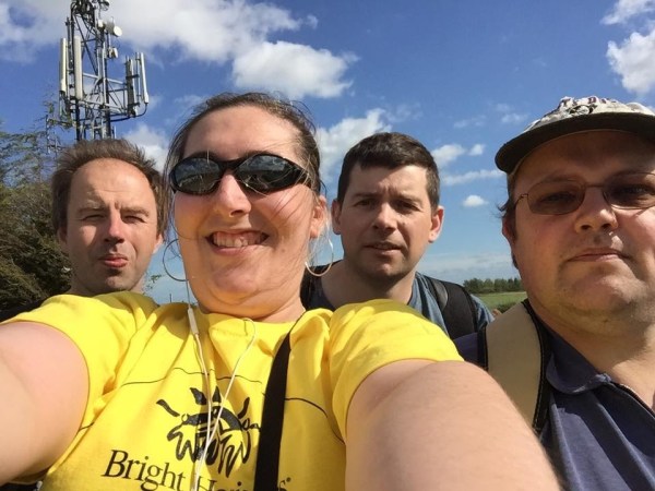 Members of Barking & Dagenham Plus who took part in the sponsored Walk